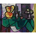 Кувшин и ваза с фруктами - Пикассо, Пабло