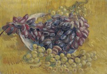 Натюрморт с виноградом (Still Life with Grapes), 1887 - Гог, Винсент ван
