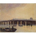 Старый Челсийский мост в Лондоне, 1890 - Писсарро, Камиль
