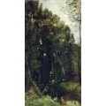 Лесной пейзаж с прудом - Добиньи, Шарль-Франсуа 