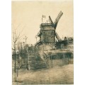 Мельница (Le Moulin de la Galette), 1887 - Гог, Винсент ван