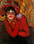 Рука на плече, 1901 - Пикассо, Пабло