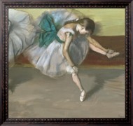 Отдыхающая танцовщица, 1879 - Дега, Эдгар