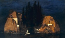 Остров мертвых, 1880 - Бёклин, Арнольд