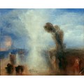 Неаполитанские рыбачки, купающиеся лунной ночью - Тернер, Джозеф Мэллорд Уильям