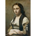 Женщина с жемчужиной - Коро, Жан-Батист Камиль