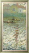 Лодки на берегу озера, 1914 - Боджио, Эмилио