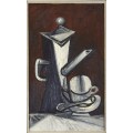 Натюрморт с кофейником - Пикассо, Пабло