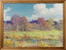 Осенний пейзаж, 1928 -  Каран, Чарльз Кортни