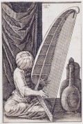 Мужчина, играющий на арфе - Мельхиор, Лорх