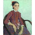 Мусме, сидящая. Провансальская девушка (La Mousme), 1888 - Гог, Винсент ван
