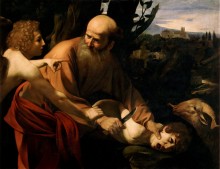 Жертвоприношение Исаака - Караваджо, Микеланджело Меризи да