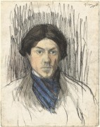 Автопортрет, 1902 - Пикассо, Пабло