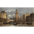 Вид на венецианский канал - Зиген, Август фон