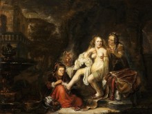 Вирсавия получает письмо от царя Давида - Рембрандт, Харменс ван Рейн