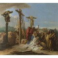 Оплакивание у подножия Креста - Тьеполо, Джованни Баттиста