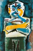 Человек со скрещенными руками, 1964 - Пикассо, Пабло