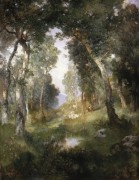 Лесной пейзаж - Моран, Томас