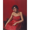 Румынка в красном платье - Валлоттон, Феликс 