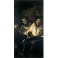 Смеющиеся женщины (черные картины) - Гойя, Франсиско Хосе де