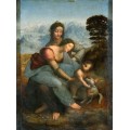 Мадонна с Младенцем и святой Анной - Винчи, Леонардо да