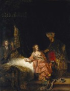Иосиф и жена Потифара - Рембрандт, Харменс ван Рейн