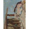 Лестница, 1888 - Хассам, Фредерик Чайлд 