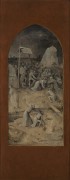 Искушение святого Антония, внешняя створка триптиха - Взятие Христа под Стражу - Босх, Иероним (Ерун Антонисон ван Акен)