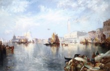 Большой канал в Венеции - Моран, Томас