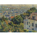 Монмартр, улица Корто, вид на Сен-Дени, 1900 - Люс, Максимильен