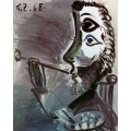 Профиль художника, 1968 - Пикассо, Пабло