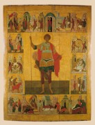 Святой Гееоргий, новгородская школа, 15 век, 82x63