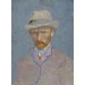 Автопортрет в серой шляпе (Self Portrait with Grey Felt Hat), 1887 - Гог, Винсент ван
