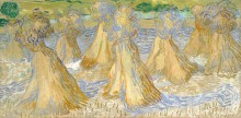 Снопы пшеницы (Sheaves of Wheat), 1890 - Гог, Винсент ван