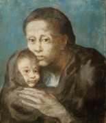 Мать с ребенком - Пикассо, Пабло