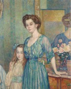 Мадам Боденхаузен с ребенком, 1910 - Рейссельберге, Тео ван