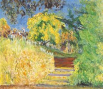 Лестница в саду художника в Ле-Канне - Боннар, Пьер