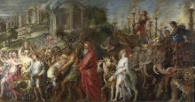 Триумф в Древнем Риме -  Рубенс, Питер Пауль