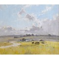 Пейзаж со стадом и фермерскими домами, 1921 - Бойд, Теодор Пенли