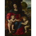 Мадонна с младенцем и святой Иоанн - Луини, Бернардино