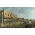 Венеция - Дворец Дожей и Рива дельи Скьявони - Каналетто (Джованни Антонио Каналь)