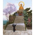 Японец, молящийся божеству - Жером, Жан-Леон 