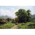 Швейцарскй пейзаж, 1866 - Шишкин, Иван Иванович