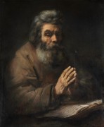 Молящийся старик - Рембрандт, Харменс ван Рейн