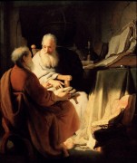 Диспут святых Петра и Павла - Рембрандт, Харменс ван Рейн