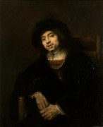 Портрет молодого человека в кресле - Рембрандт, Харменс ван Рейн