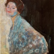 Портрет дамы в белом - Климт, Густав