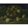 Натюрморт с корзиной яблок (Still Life with Basket of Apples), 1885 - Гог, Винсент ван