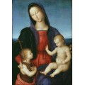 Мадонна с Младенцем, благословляющим маленького Иоанна Крестителя (Мадонна Диоталеви) - Рафаэль, Санти