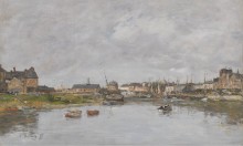 Порт Трувиля, 1880 - Буден, Эжен